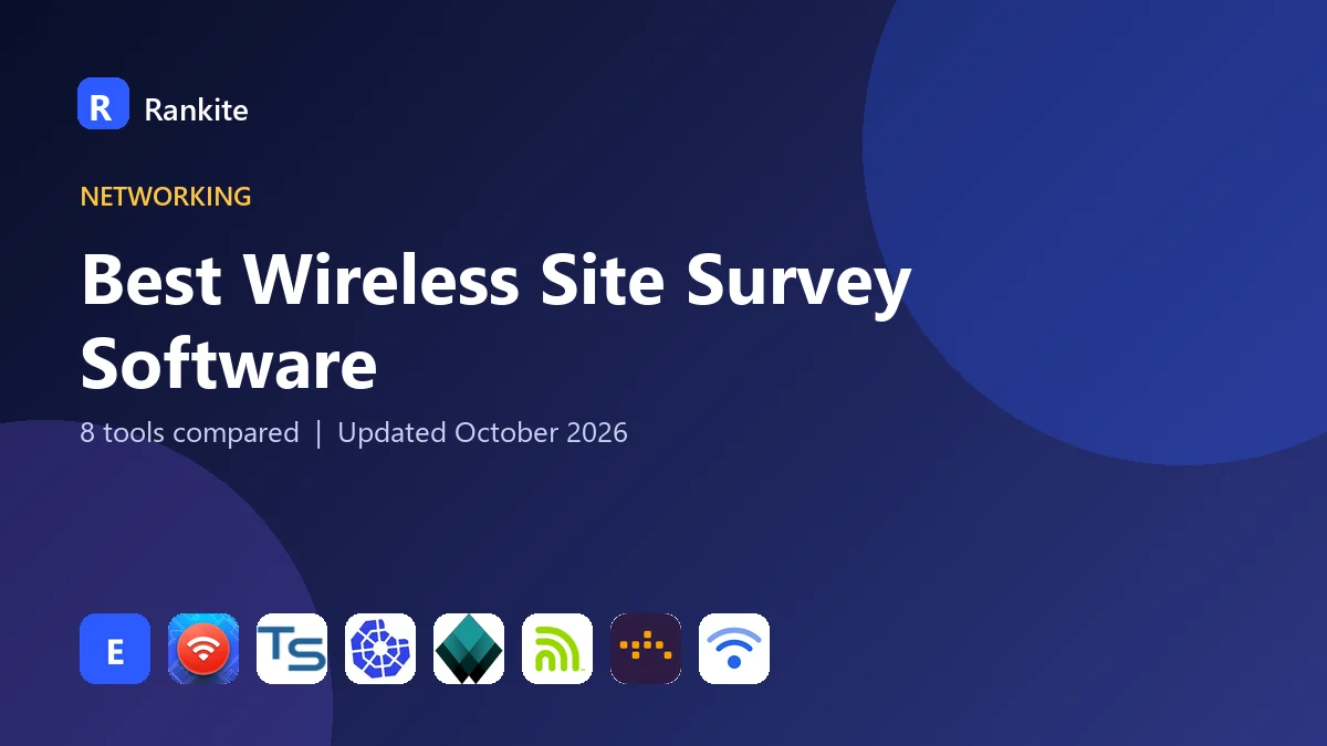 Best Wireless Site Survey Software in 2026: 8 Tools Compared
