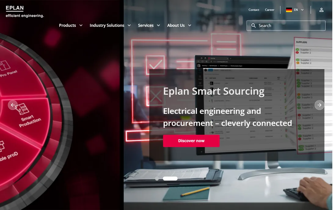 EPLAN Electric P8 homepage