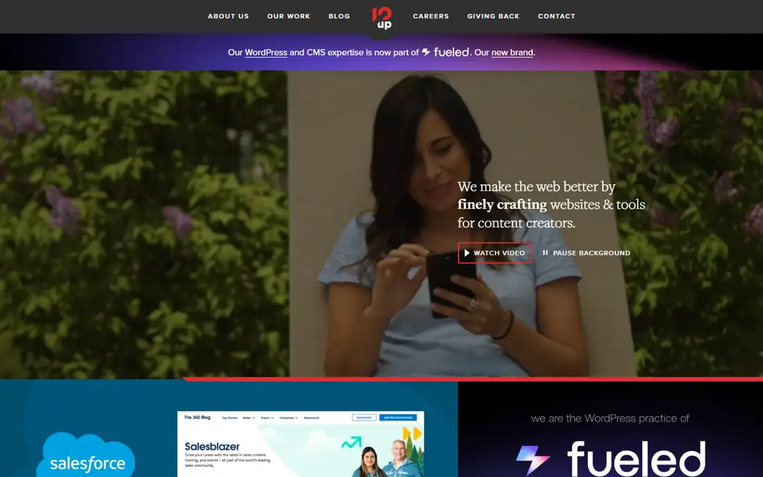 10up homepage