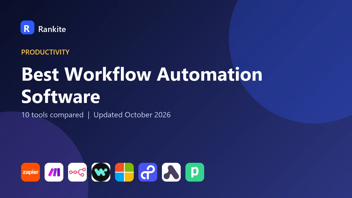 Best Workflow Automation Software in 2026: 10 Tools Compared