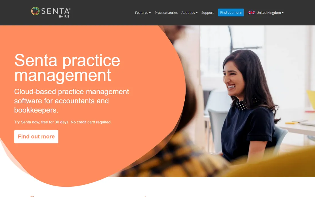 Senta homepage
