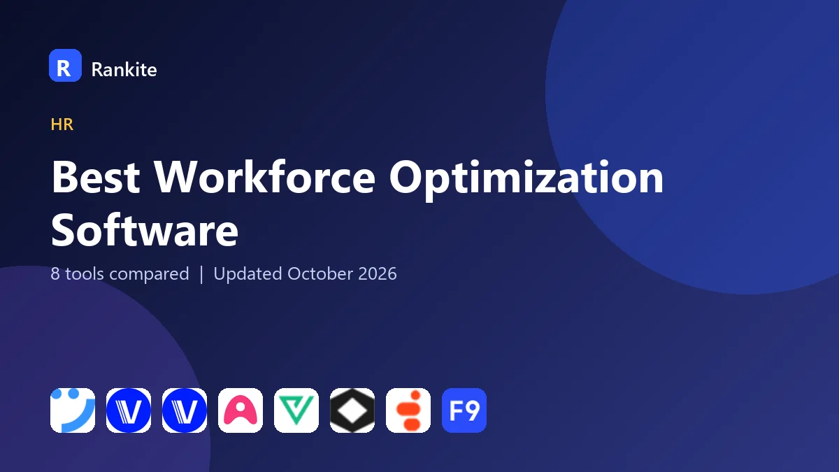 Best Workforce Optimization Software in 2026: 8 Tools Compared