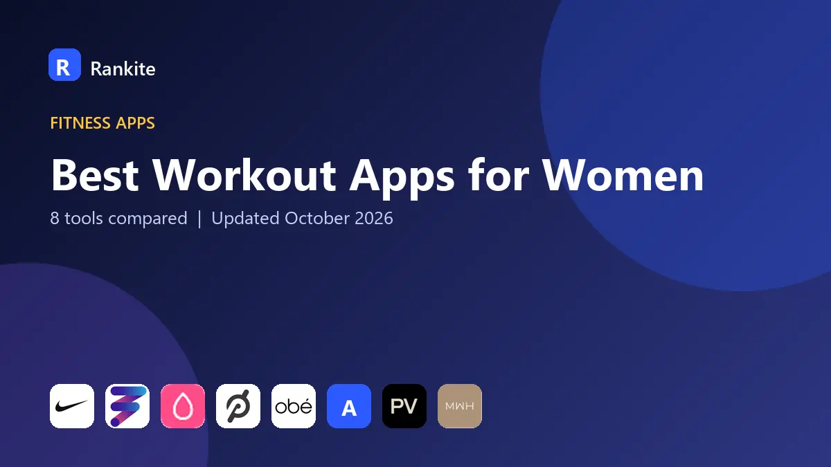 Best Workout Apps for Women in 2026: 8 Tools Compared