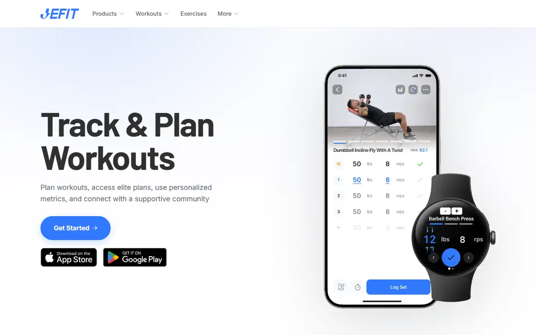 JEFIT homepage