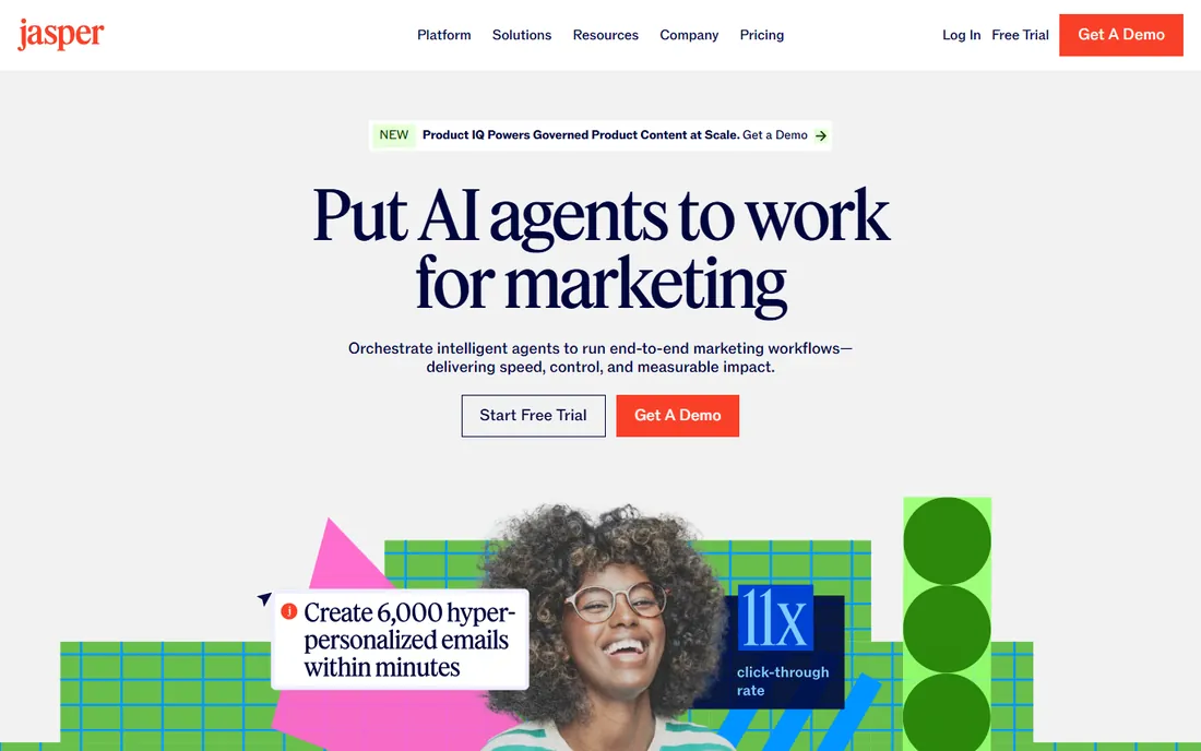 Jasper homepage