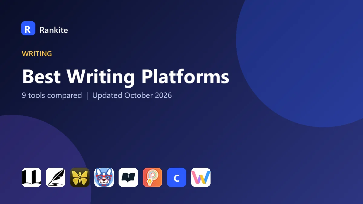 Best Writing Platforms in 2026: 9 Tools Compared