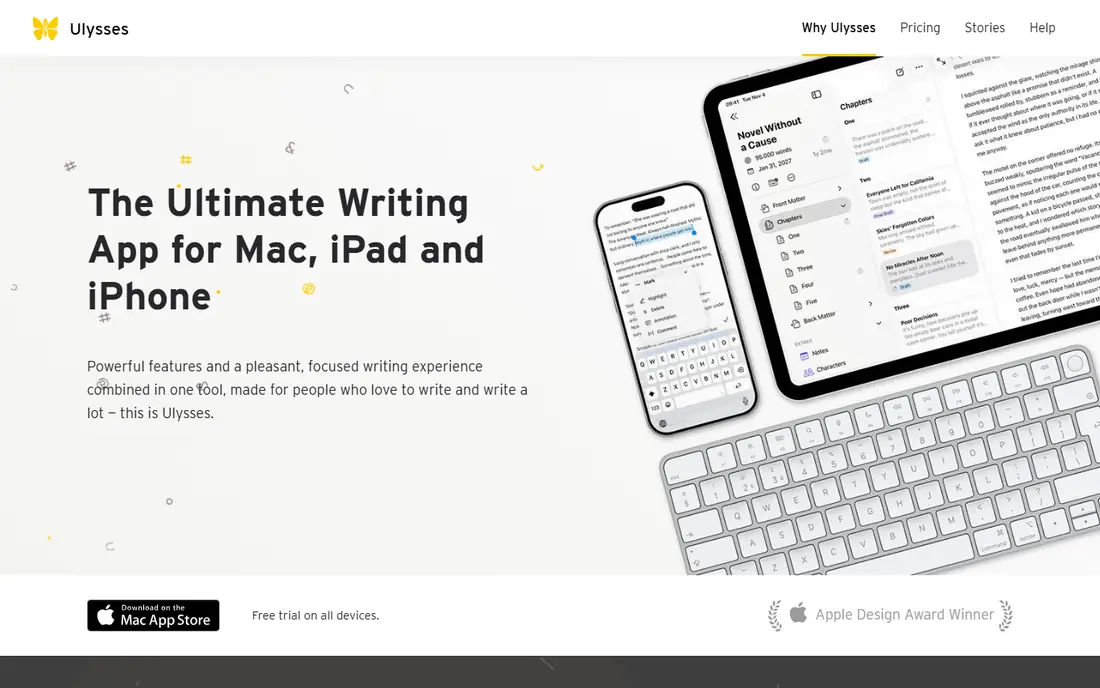 Ulysses homepage