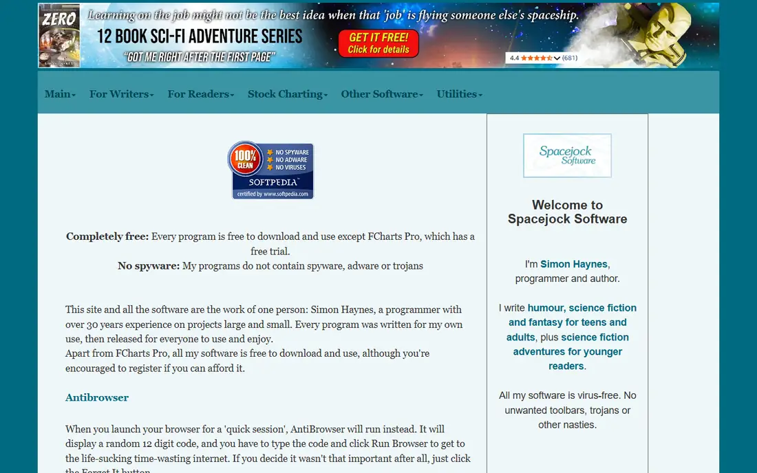 yWriter homepage