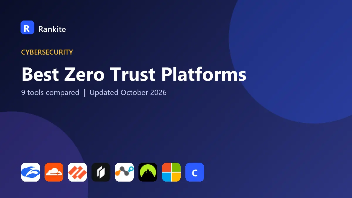 Best Zero Trust Platforms in 2026: 9 Platforms Compared