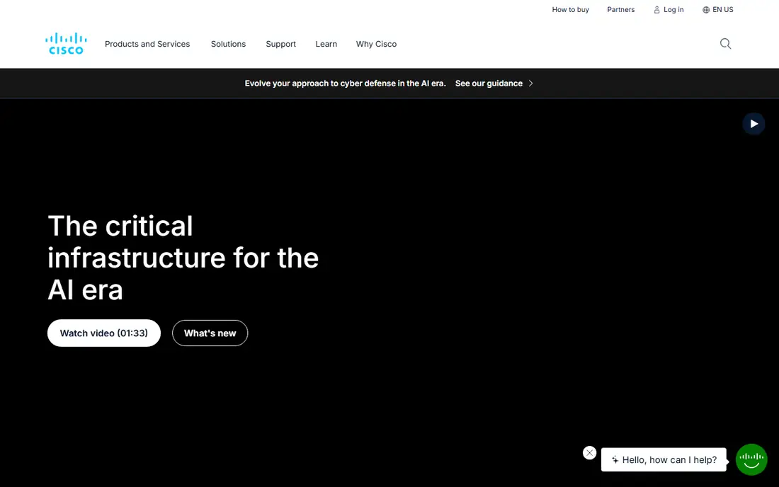 Cisco Secure Access homepage