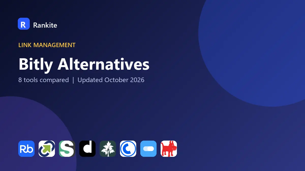 Bitly Alternatives in 2026: 8 Tools Compared
