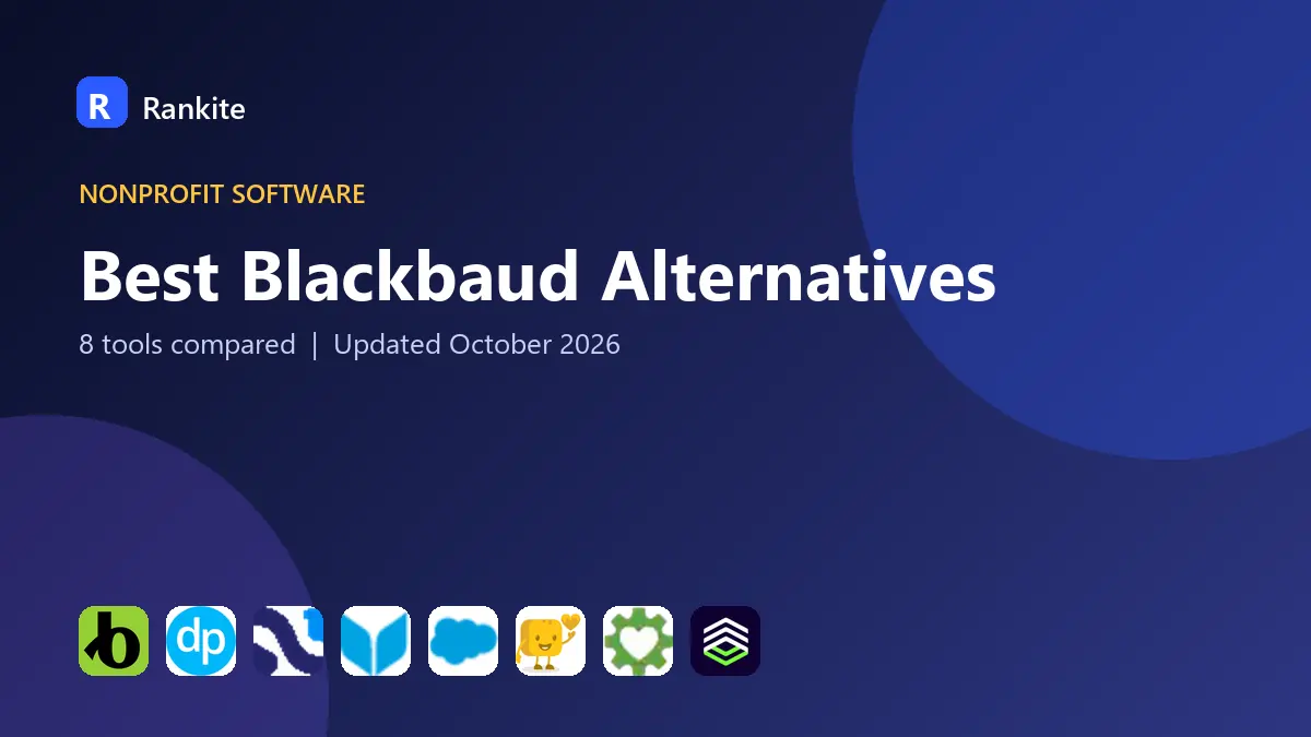 Best Blackbaud Alternatives in 2026: 8 Tools Compared