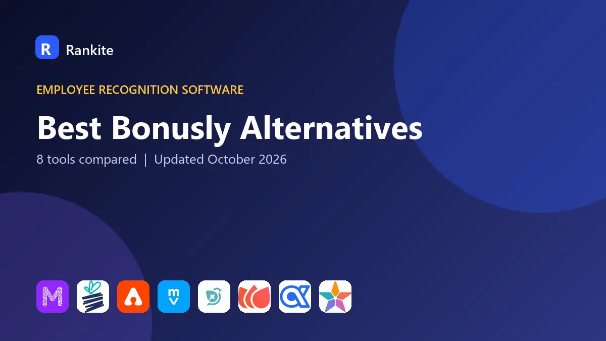 Best Bonusly Alternatives in 2026: 8 Tools Compared