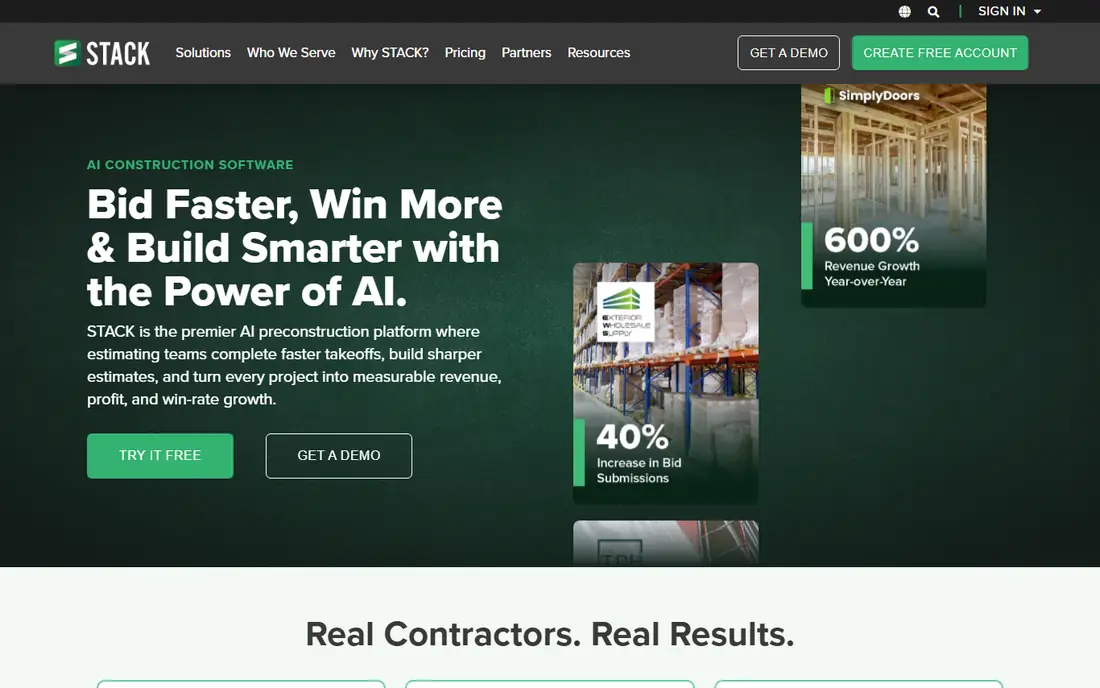 STACK homepage