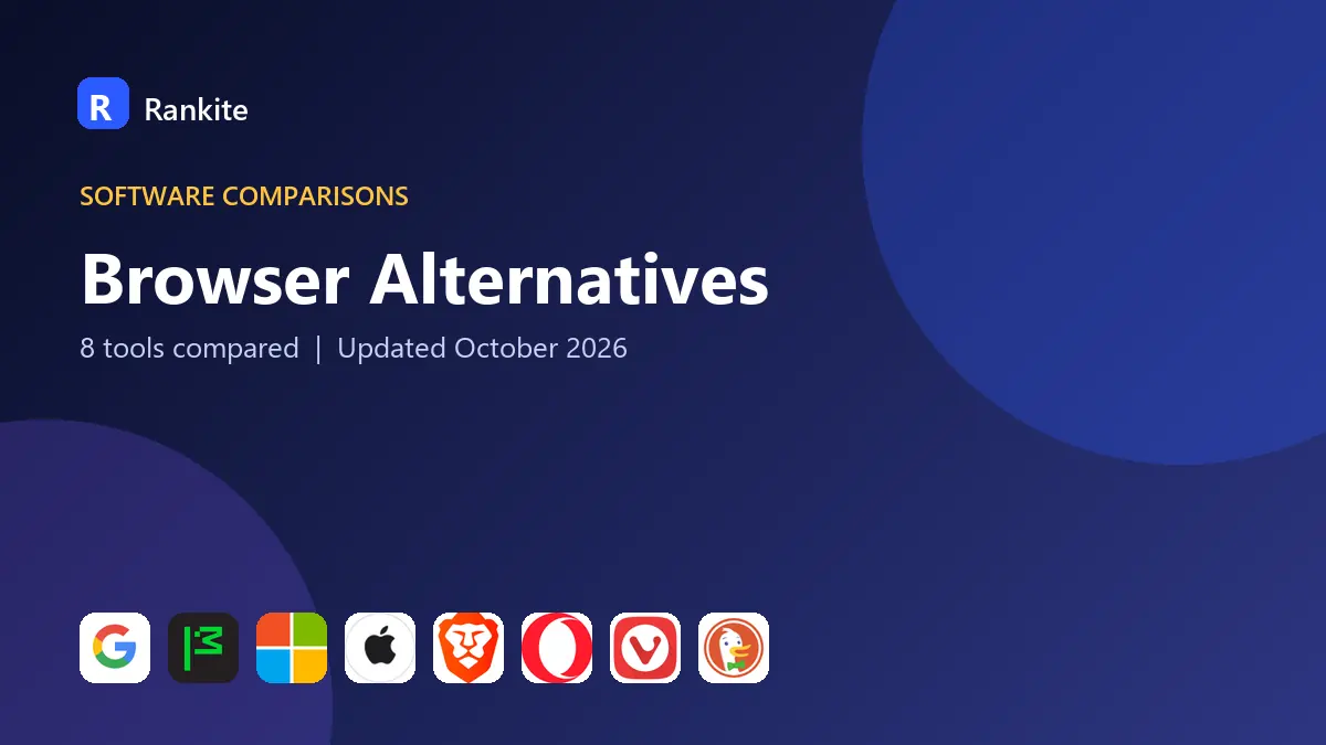 Browser Alternatives in 2026: 8 Browsers Compared