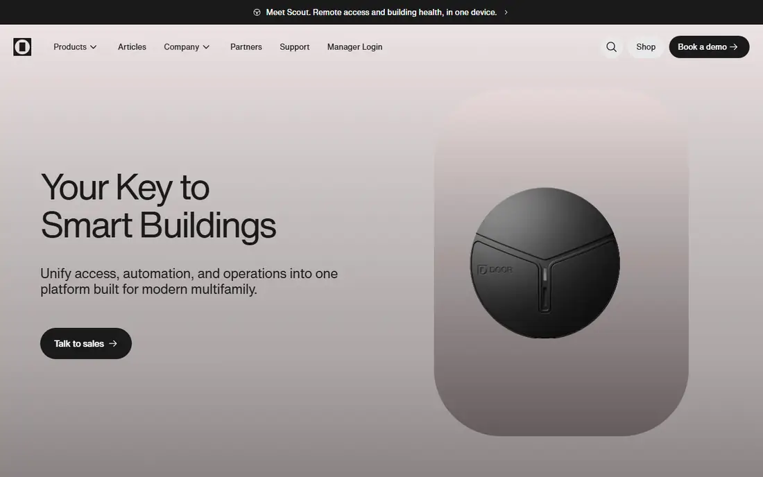 DOOR homepage