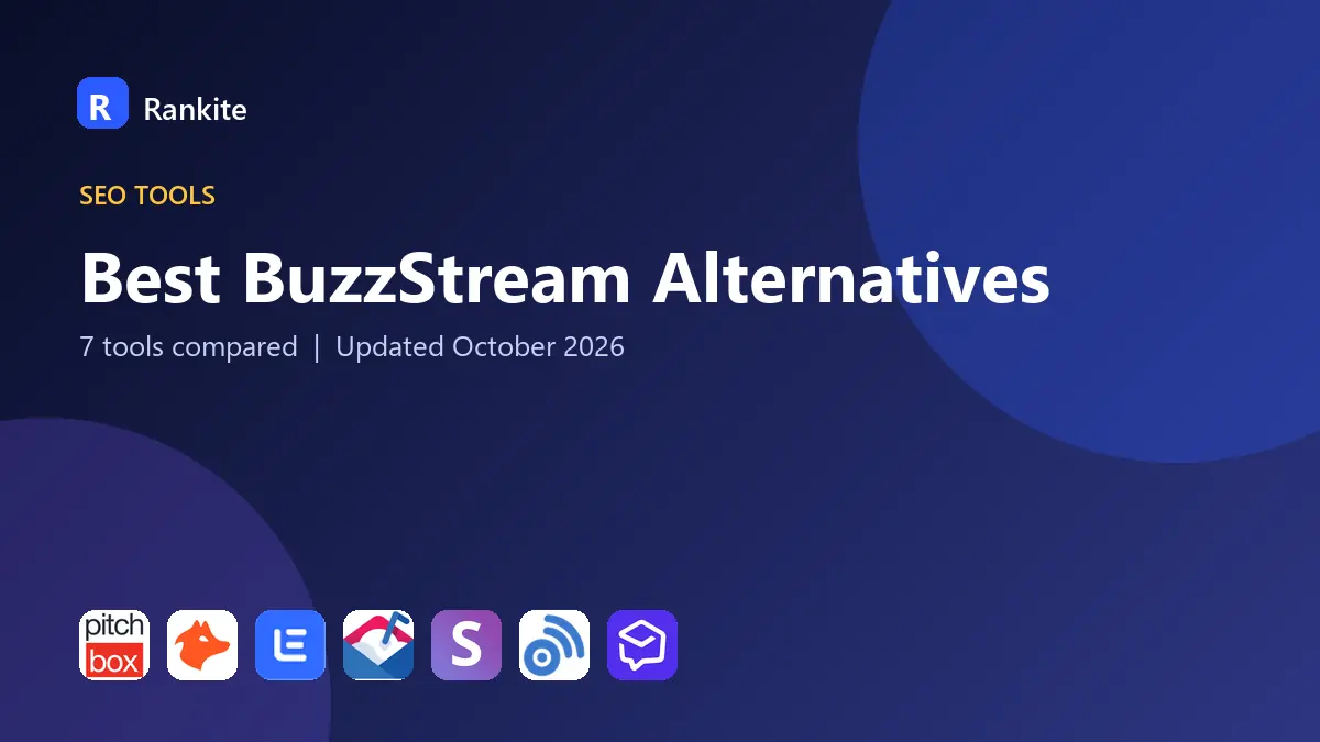 Best BuzzStream Alternatives in 2026: 7 Tools Compared