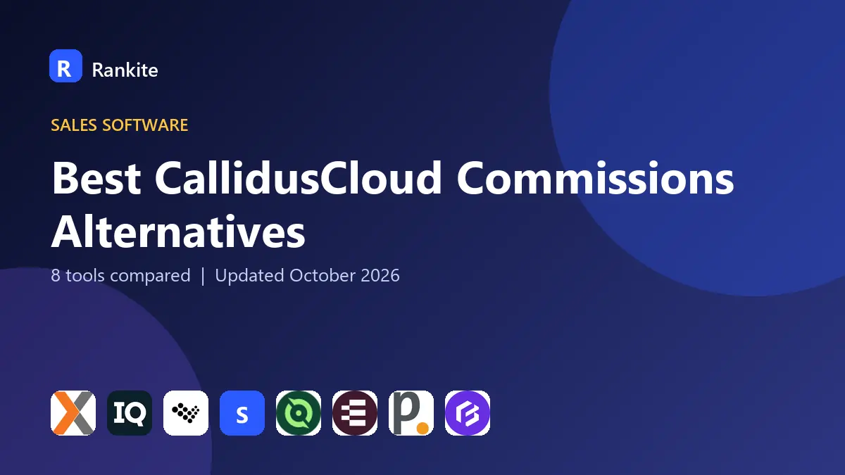 Best CallidusCloud Commissions Alternatives in 2026: 8 Tools Compared