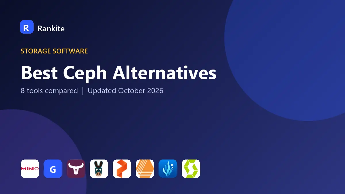 Best Ceph Alternatives in 2026: 8 Distributed Storage Tools Compared