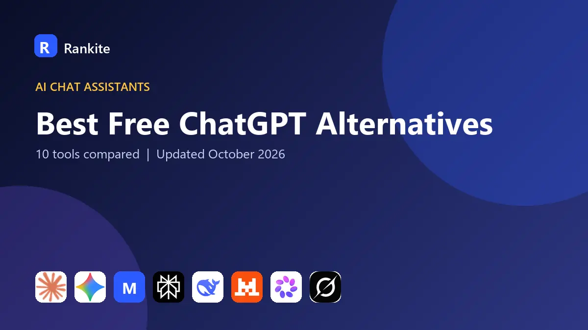 Best Free ChatGPT Alternatives in 2026: 10 Tools Compared