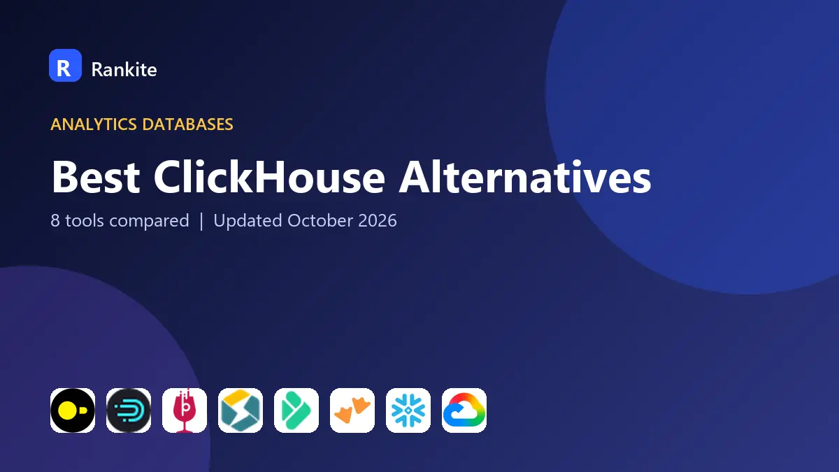 Best ClickHouse Alternatives in 2026: 8 Tools Compared