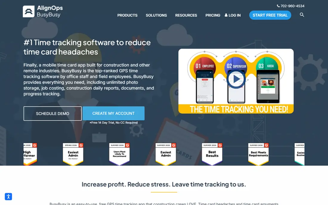 busybusy homepage