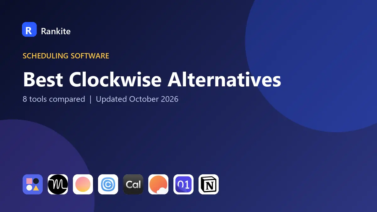 Best Clockwise Alternatives in 2026: 8 Tools Compared