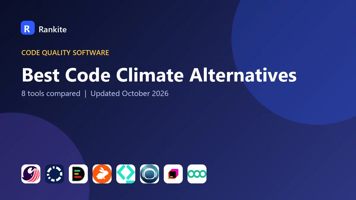 Best Code Climate Alternatives in 2026: 8 Tools Compared