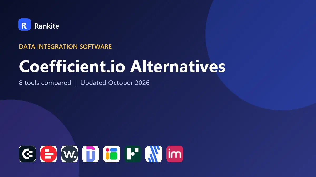 Coefficient.io Alternatives in 2026: 8 Tools Compared