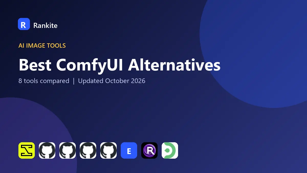 Best ComfyUI Alternatives in 2026: 8 Tools Compared