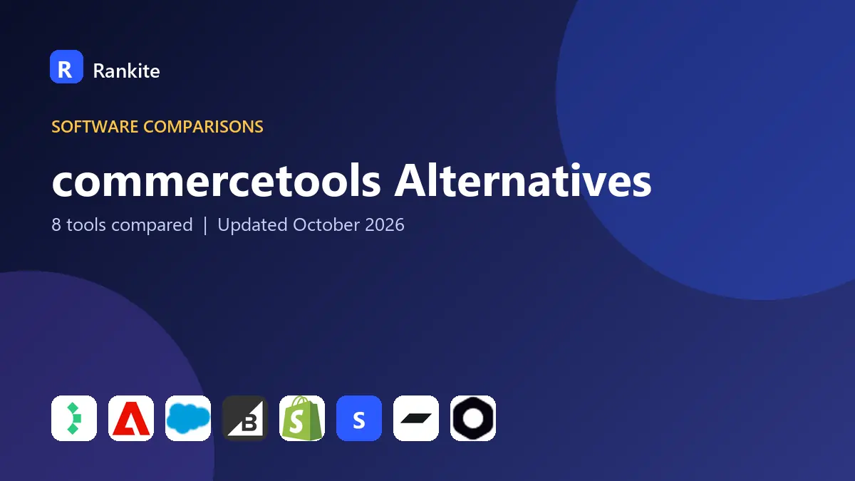 commercetools Alternatives in 2026: 8 Tools Compared