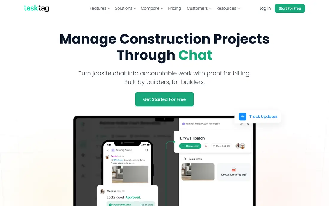 TaskTag homepage