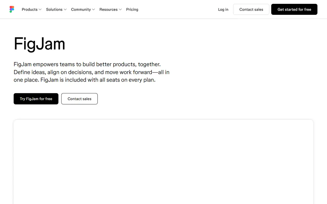 FigJam homepage