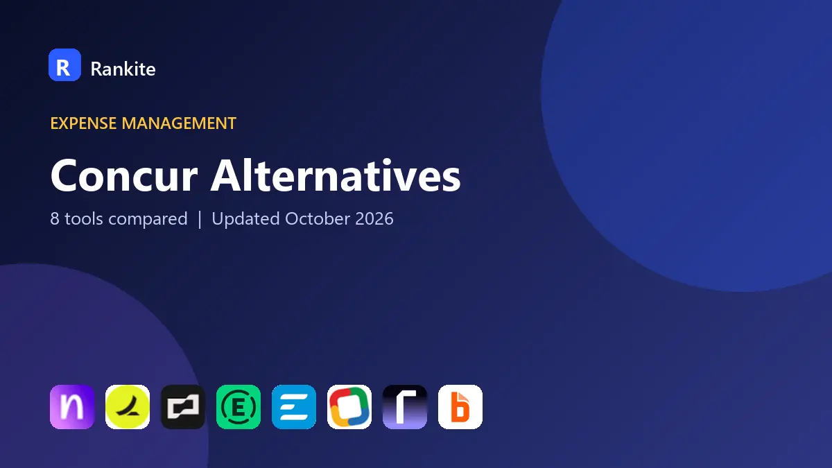 Concur Alternatives in 2026: 8 Tools Compared