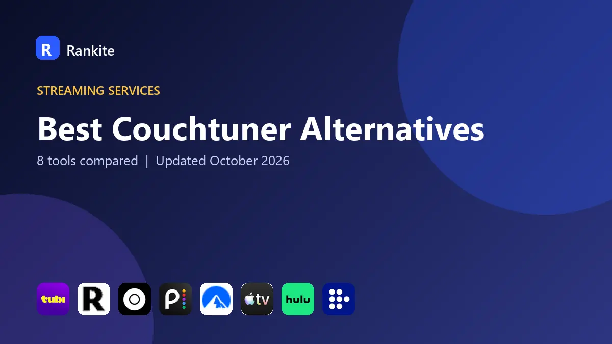 Best Couchtuner Alternatives in 2026: 8 Tools Compared