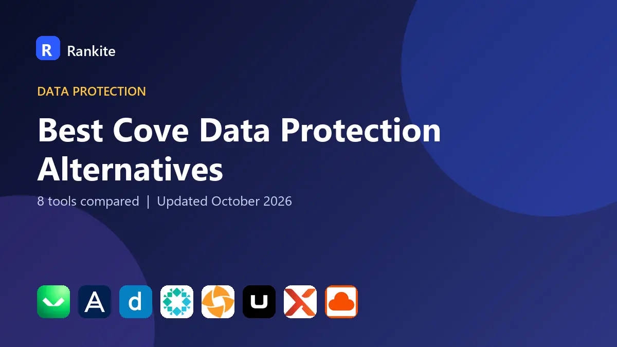 Best Cove Data Protection Alternatives in 2026: 8 Tools Compared