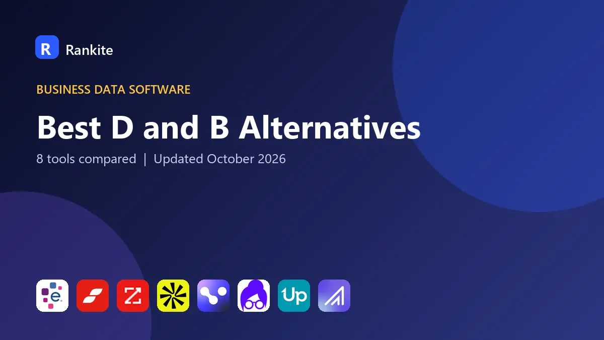Best D and B Alternatives in 2026: 8 Tools Compared
