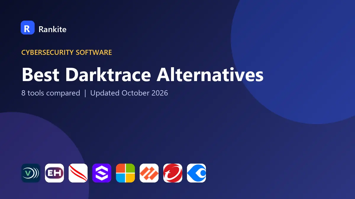 Best Darktrace Alternatives in 2026: 8 Tools Compared