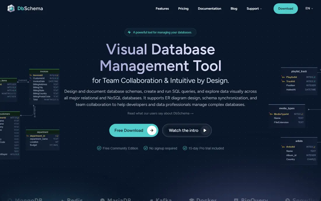 DbSchema homepage
