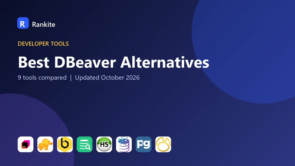Best DBeaver Alternatives in 2026: 9 Tools Compared
