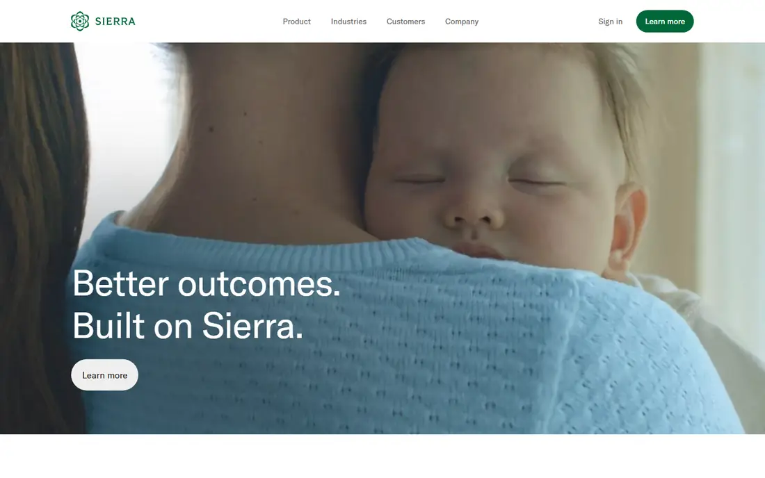 Sierra homepage