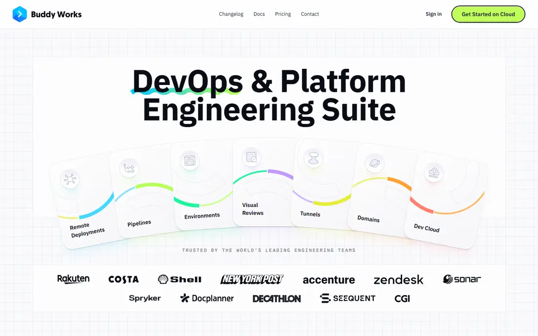 Buddy homepage