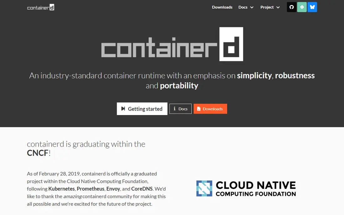 containerd homepage