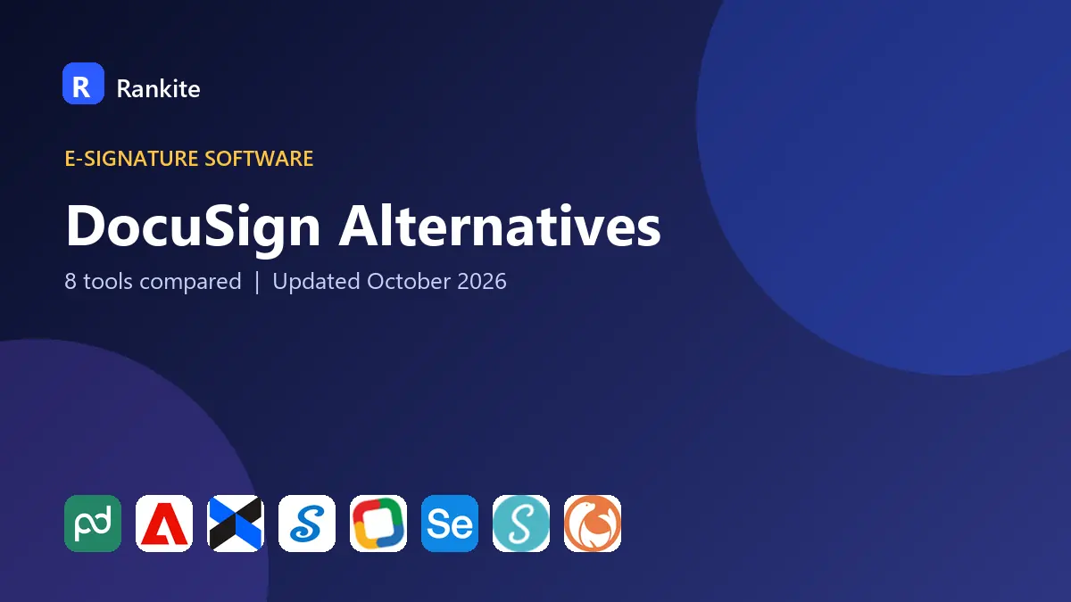 DocuSign Alternatives in 2026: 8 Tools Compared
