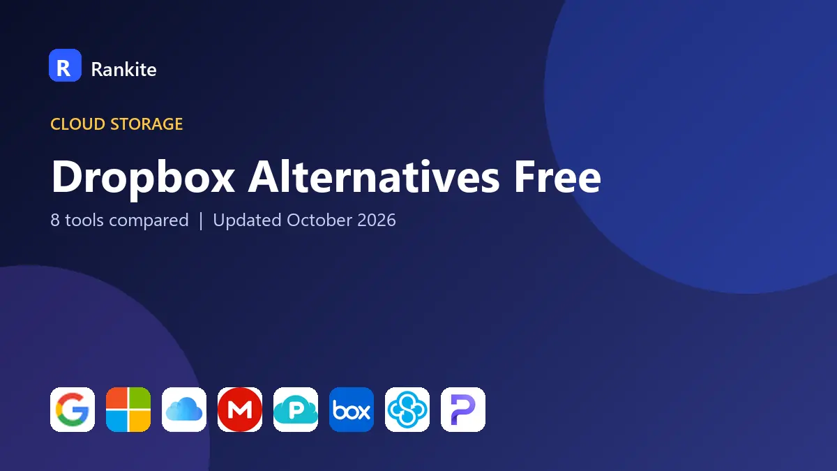 Dropbox Alternatives Free in 2026: 8 Tools Compared