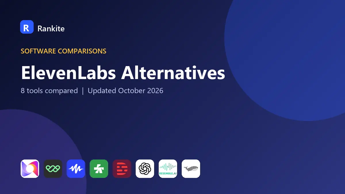 ElevenLabs Alternatives in 2026: 8 Tools Compared