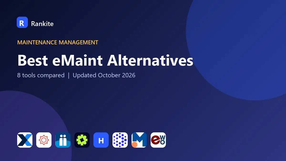 Best eMaint Alternatives in 2026: 8 Tools Compared