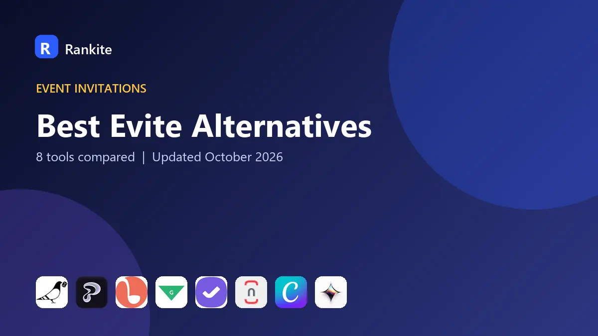 Best Evite Alternatives in 2026: 8 Tools Compared