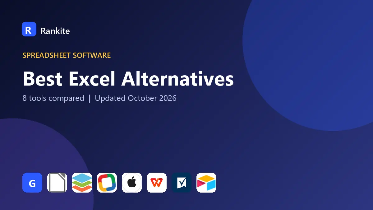 Best Excel Alternatives in 2026: 8 Tools Compared