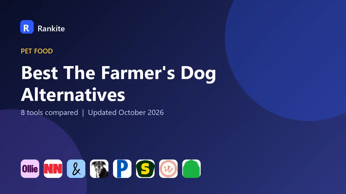 Best The Farmer's Dog Alternatives in 2026: 8 Tools Compared